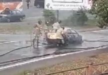 carro-pega-fogo-em-volta-redonda;-veja-video