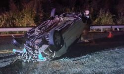 motorista-de-carro-morre-em-capotamento-na-rio-santos,-em-angra-dos-reis